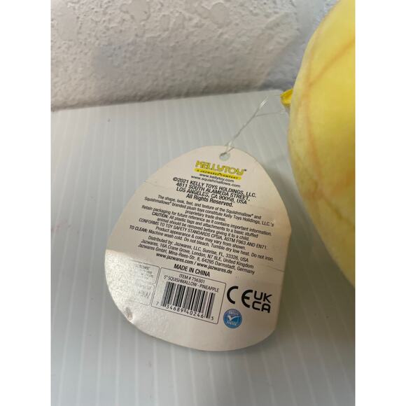 Squishmallows Lulu the Pineapple 5" inch Scented Plush Toy Kellytoy NWT - Picture 7 of 13